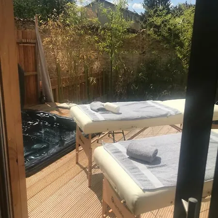 L Abri Spa Et Detente Porte Des Pierres Dorees Exterior photo